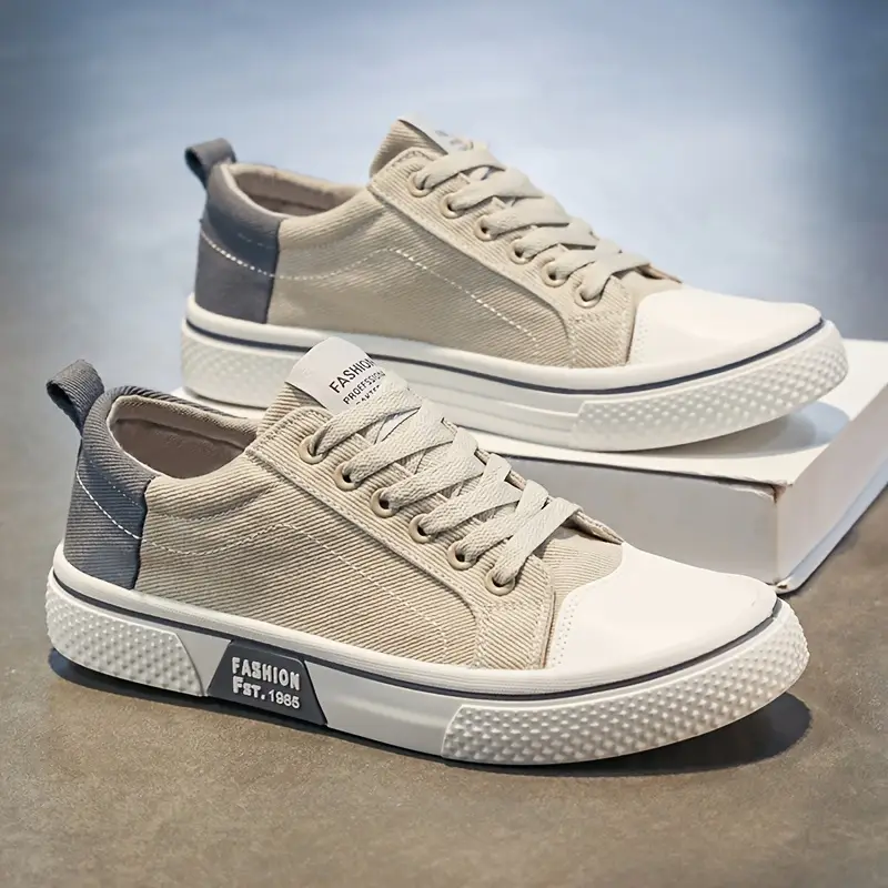 Atmungsaktive Freizeitschuhe aus Canvas für Herren Heidi Mode - Image 2