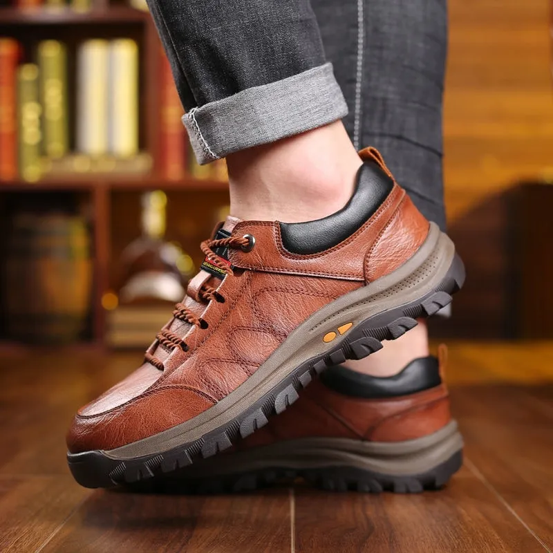 Warme Winterschuhe aus Leder Heidi Mode