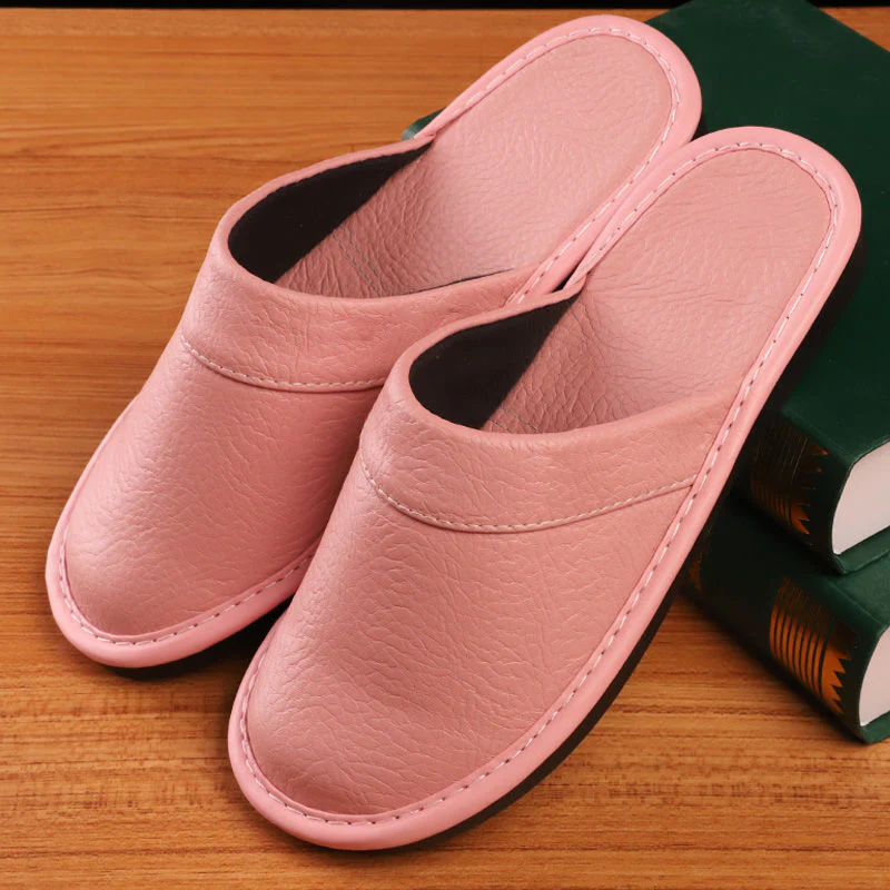 Schlupfpantoffeln aus Leder für Männer Heidi Mode - Image 5