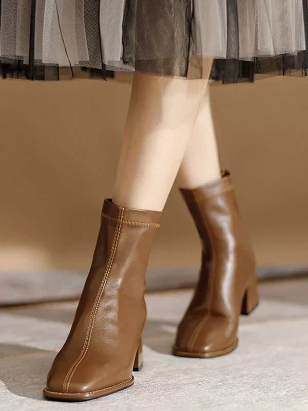 Bequeme Elegante Damen Alltag Leichte Modische Stiefel Heidi Mode - Image 10