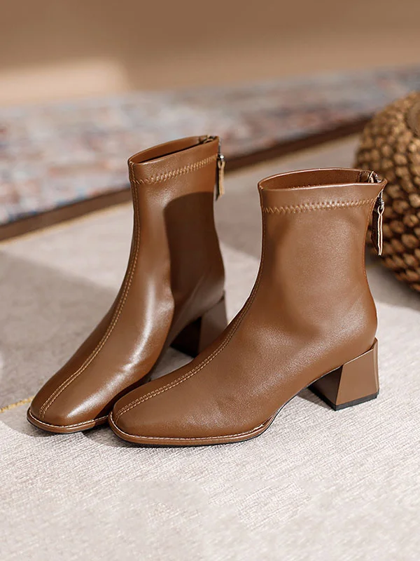 Bequeme Elegante Damen Alltag Leichte Modische Stiefel Heidi Mode - Image 15