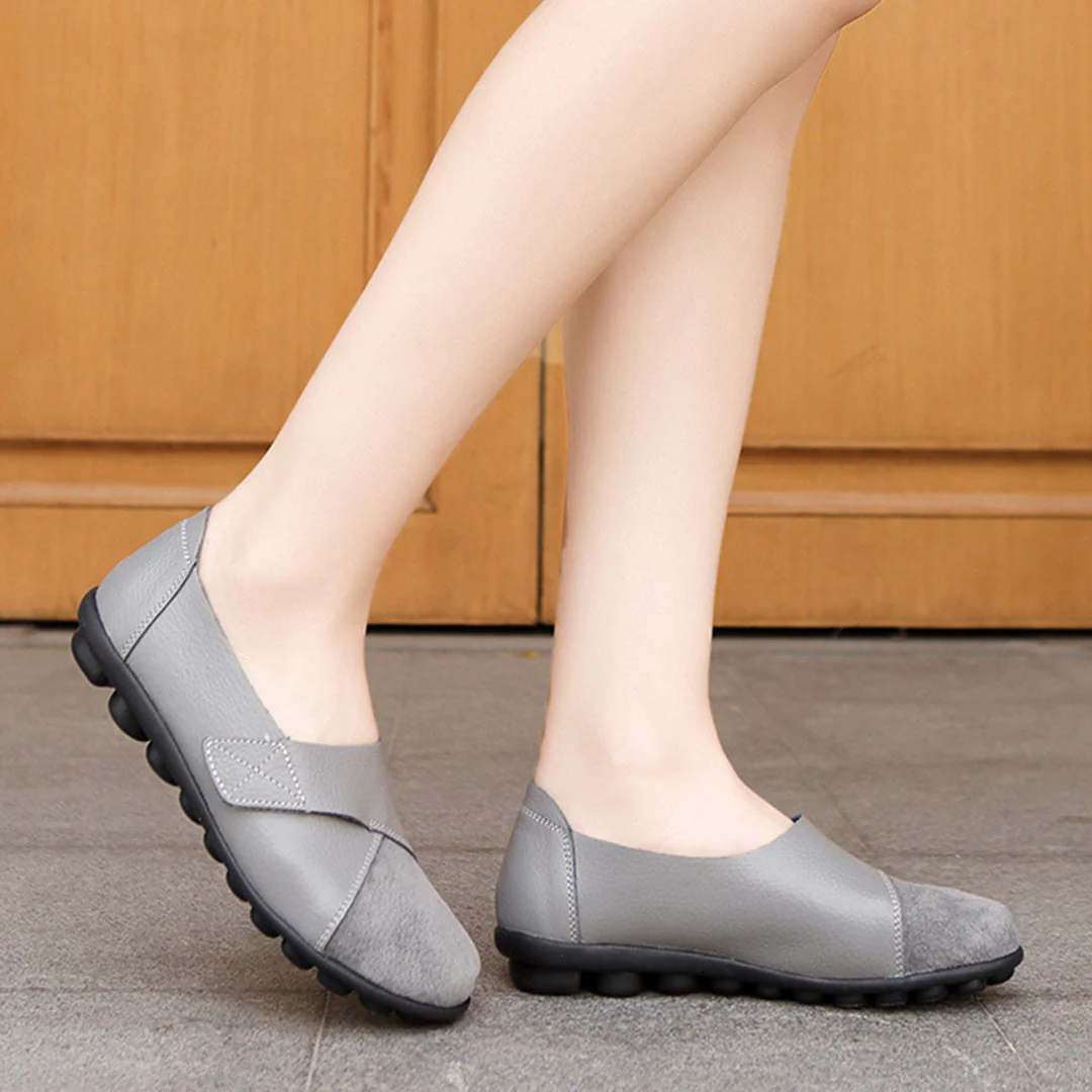 Bequeme loafer aus leder Heidi Mode - Image 10