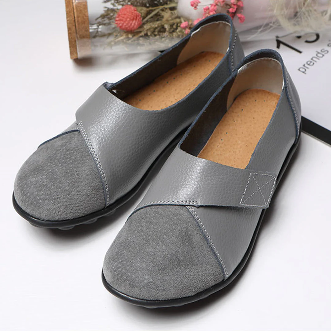 Bequeme loafer aus leder Heidi Mode - Image 12