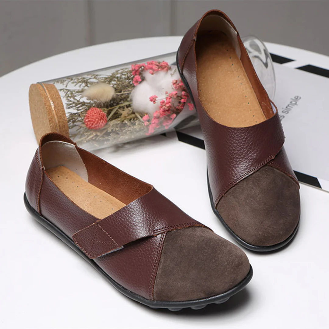 Bequeme loafer aus leder Heidi Mode - Image 16