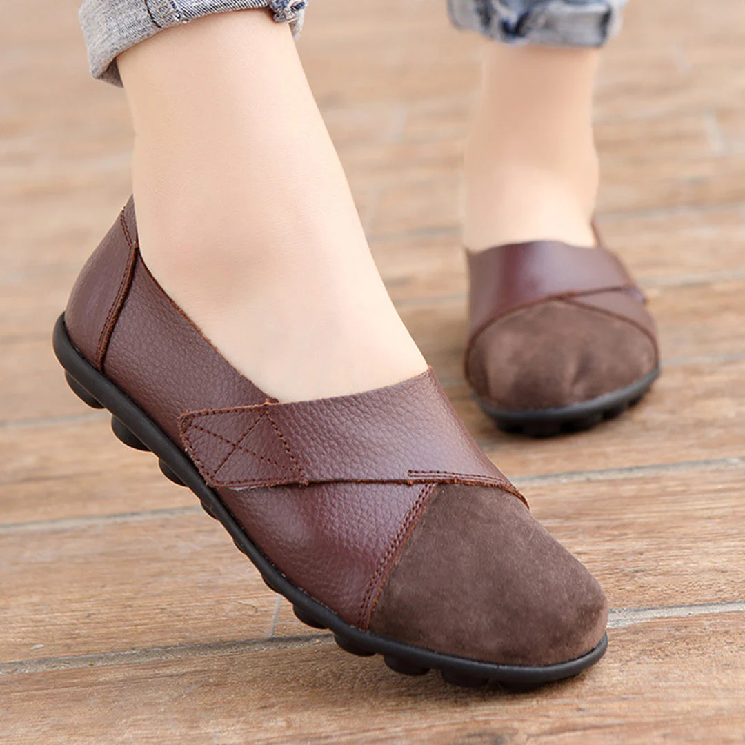 Bequeme loafer aus leder Heidi Mode - Image 34