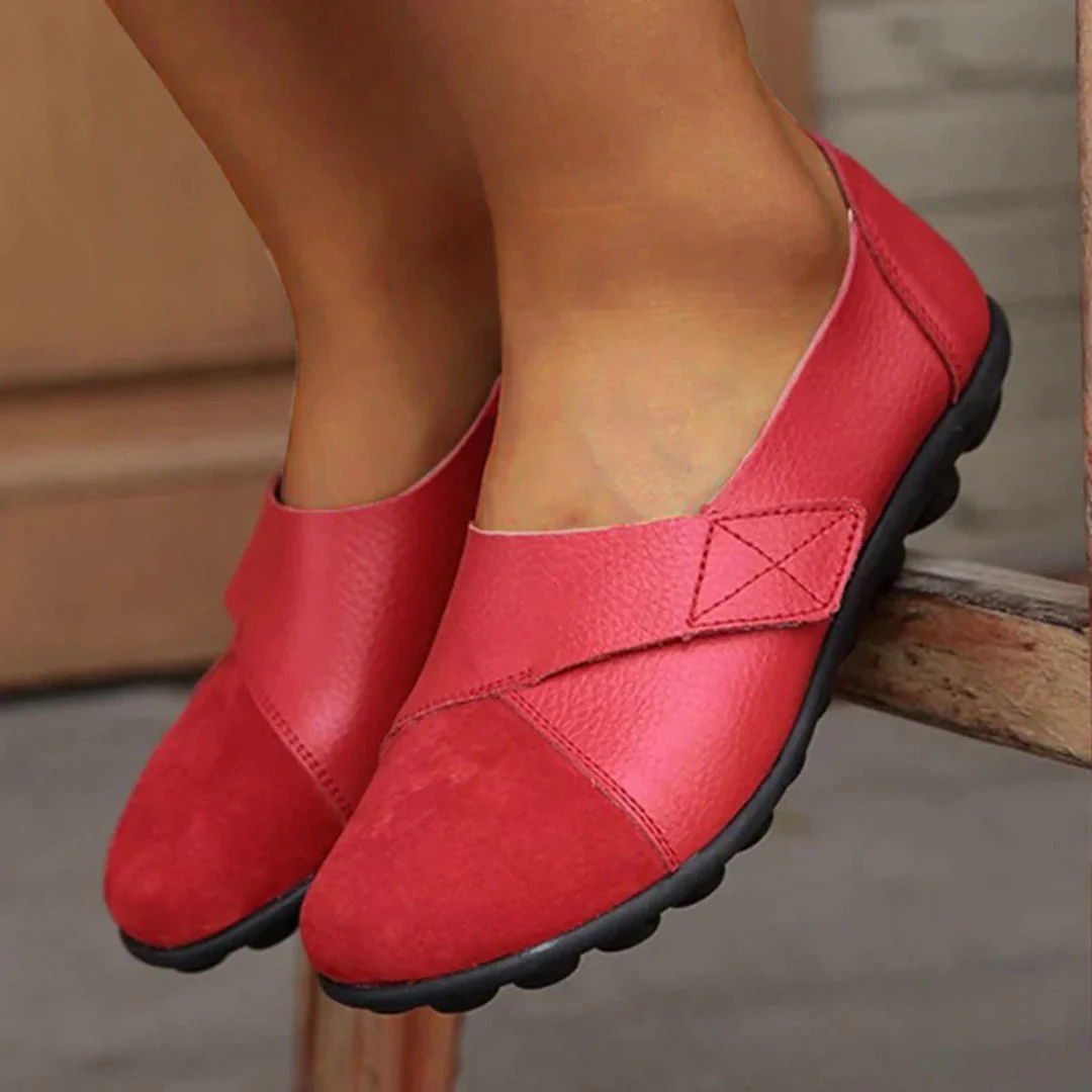 Bequeme loafer aus leder Heidi Mode - Image 35