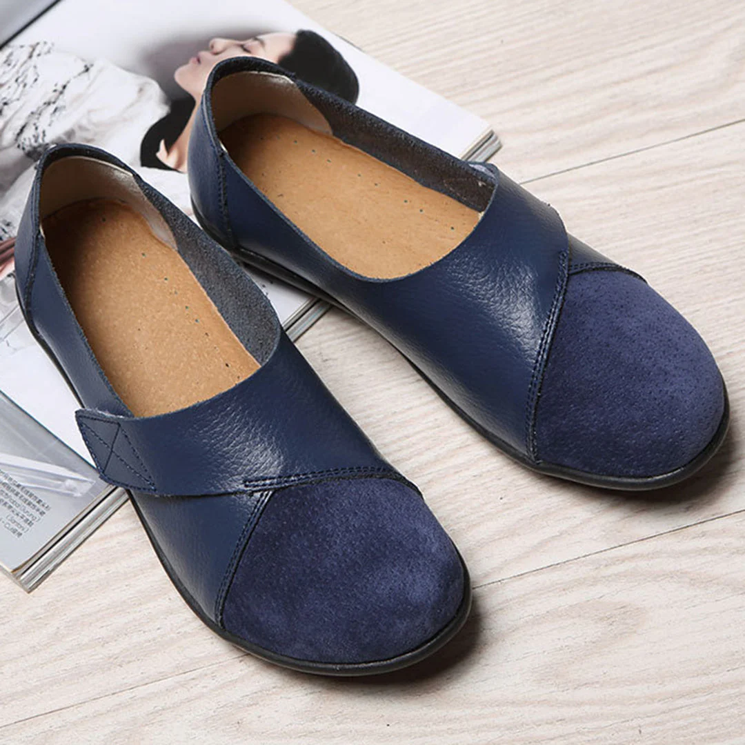 Bequeme loafer aus leder Heidi Mode - Image 6