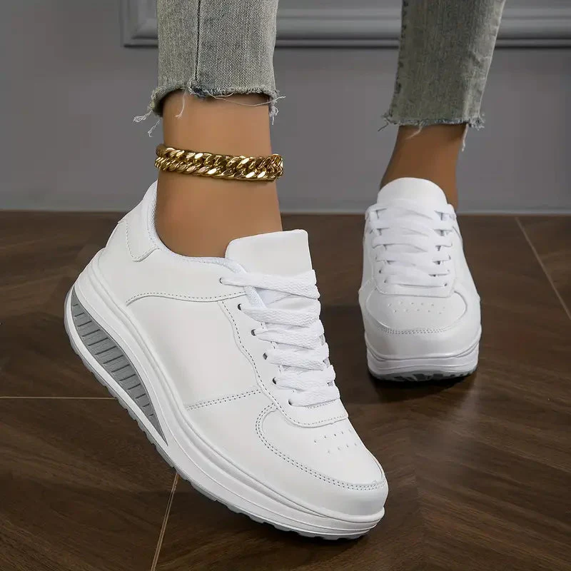 Bequeme rutschfeste Schuhe mit schmerzlindernder dicke Sohle Heidi Mode - Image 3