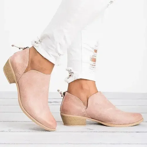 Bequeme Warme Schicke Alltagstaugliche Elegant Stiefelette Heidi Mode - Image 3