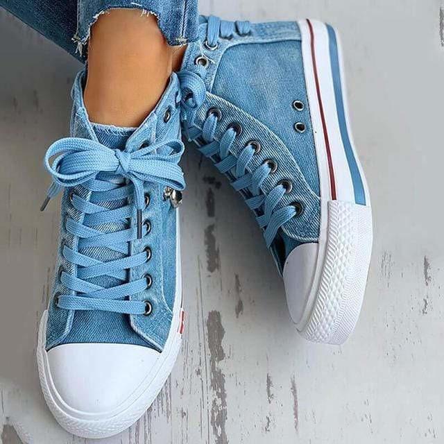 Lässige Denim-Schuhe Heidi Mode - Image 2
