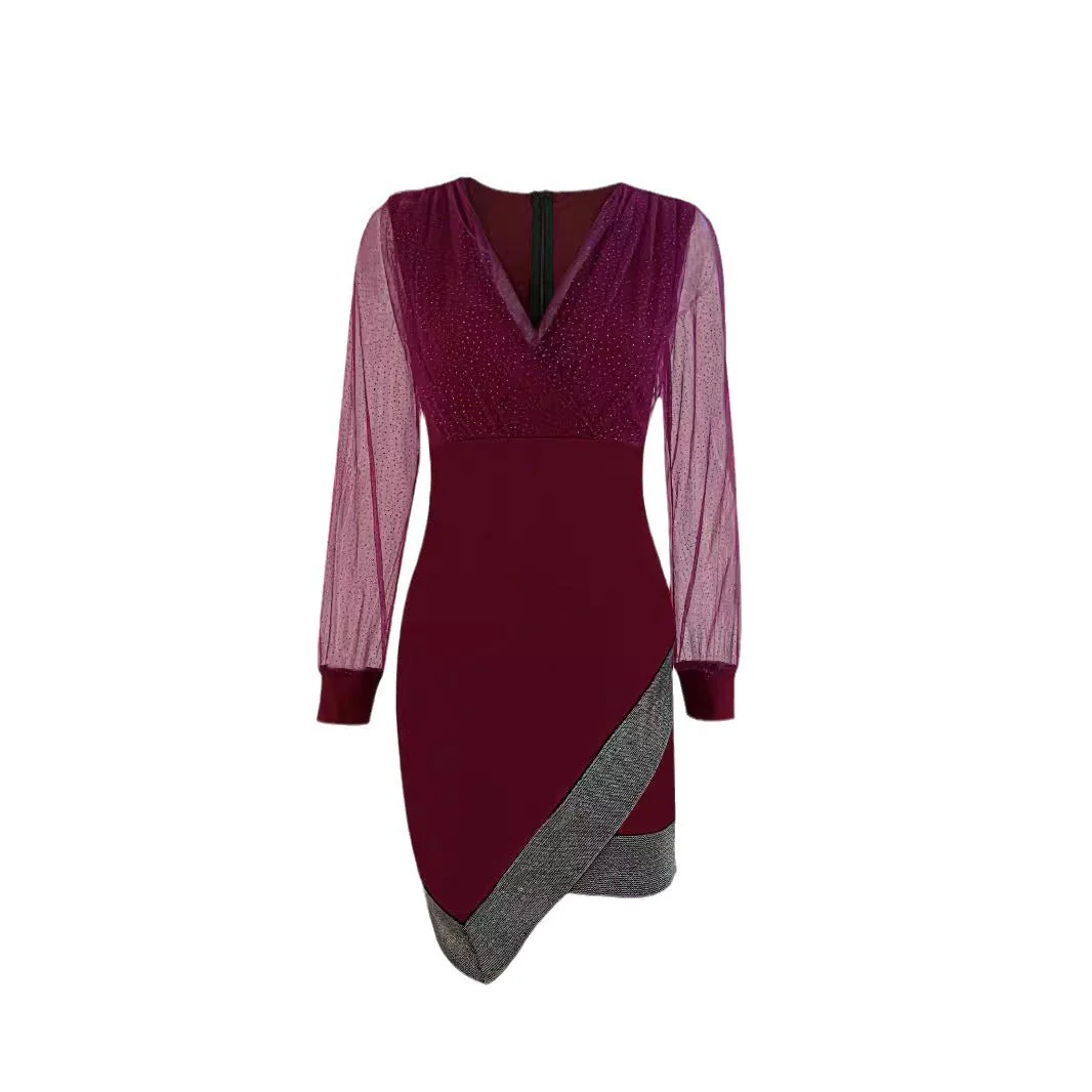 Damen Abendkleid mit Funkelnden Details und Elegantem Schnitt Heidi-Mode - Image 2