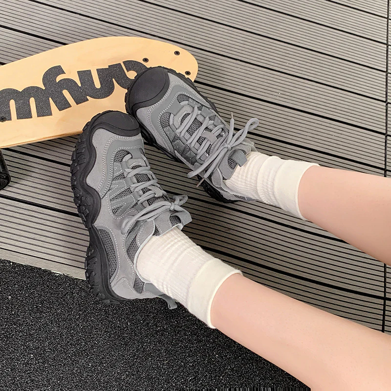 Damen Aktiv-Sneaker mit atmungsaktiver Mesh-Oberfläche und rutschfester Gummisohle Heidi Mode - Image 2