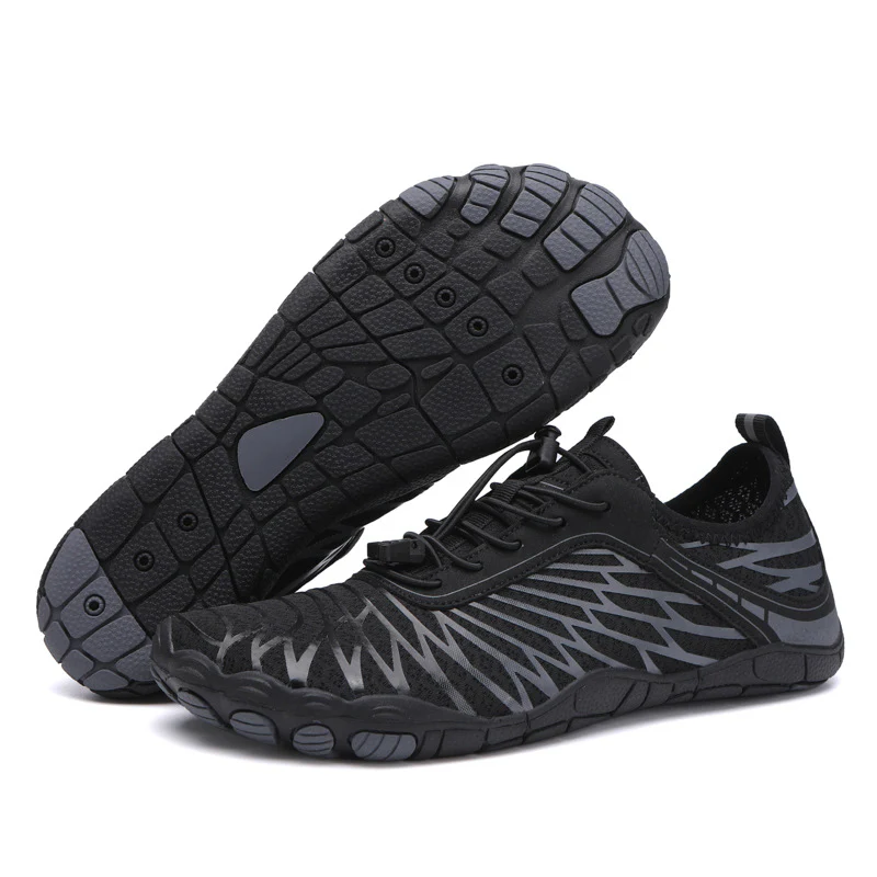 Damen Aqua-Fitness-Schuhe mit atmungsaktiver Obermaterialstruktur und rutschfester Sohle Heidi Mode - Image 7