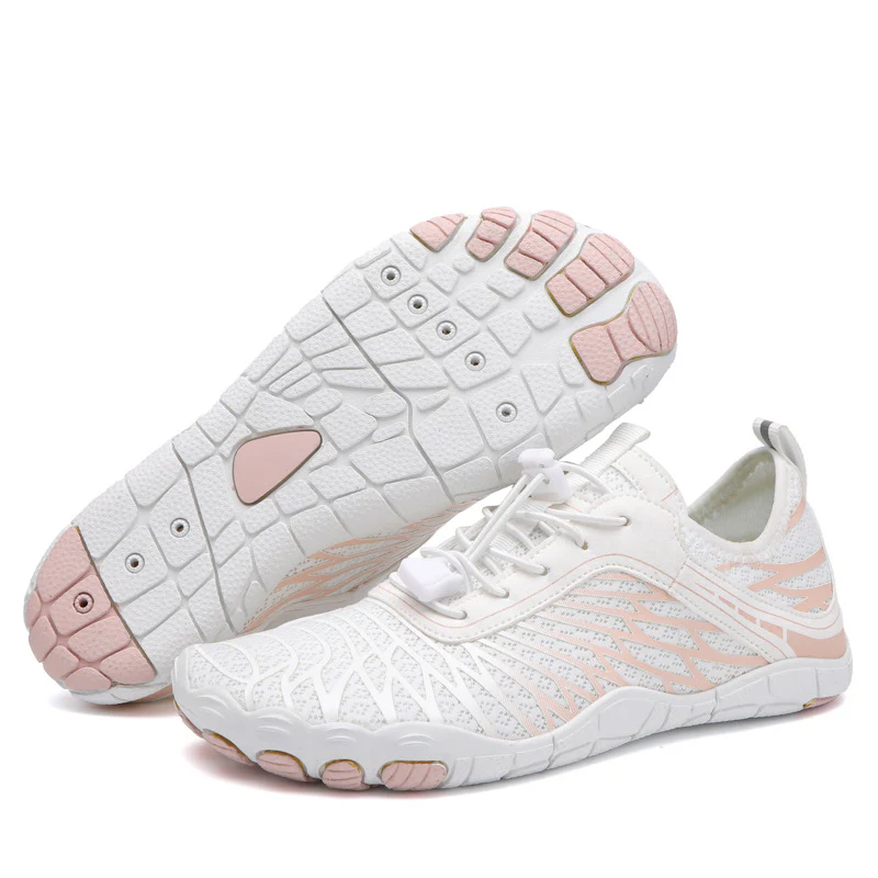 Damen Aqua-Fitness-Schuhe mit atmungsaktiver Obermaterialstruktur und rutschfester Sohle Heidi Mode - Image 8