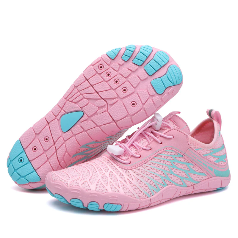 Damen Aqua-Fitness-Schuhe mit atmungsaktiver Obermaterialstruktur und rutschfester Sohle Heidi Mode - Image 9