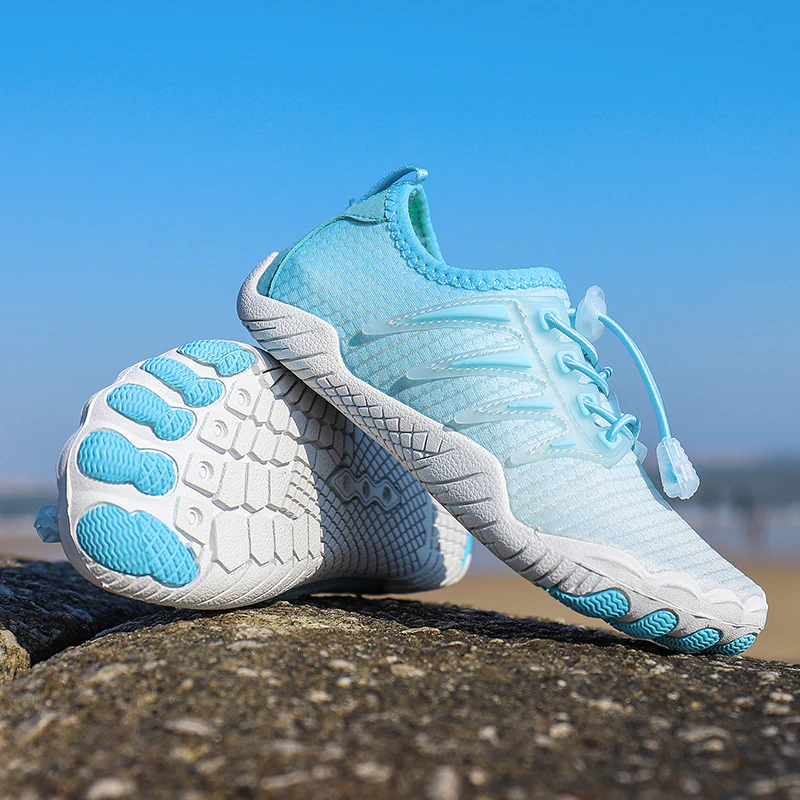 Damen Aqua-Freizeitschuhe mit elastischem Schnürsystem und rutschfester Sohle Heidi Mode - Image 6