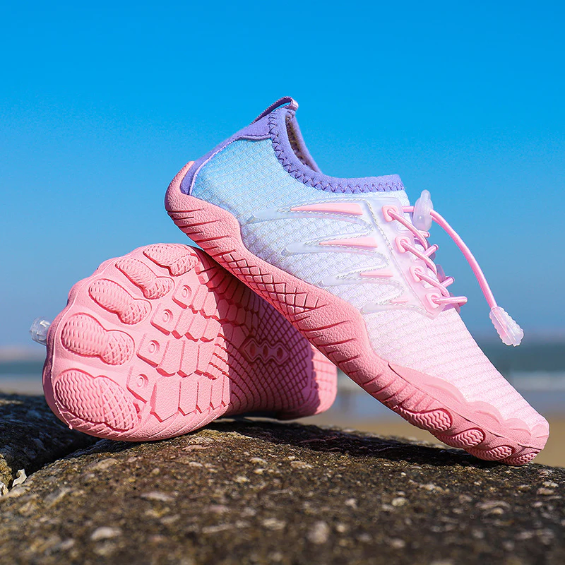 Damen Aqua-Freizeitschuhe mit elastischem Schnürsystem und rutschfester Sohle Heidi Mode - Image 7