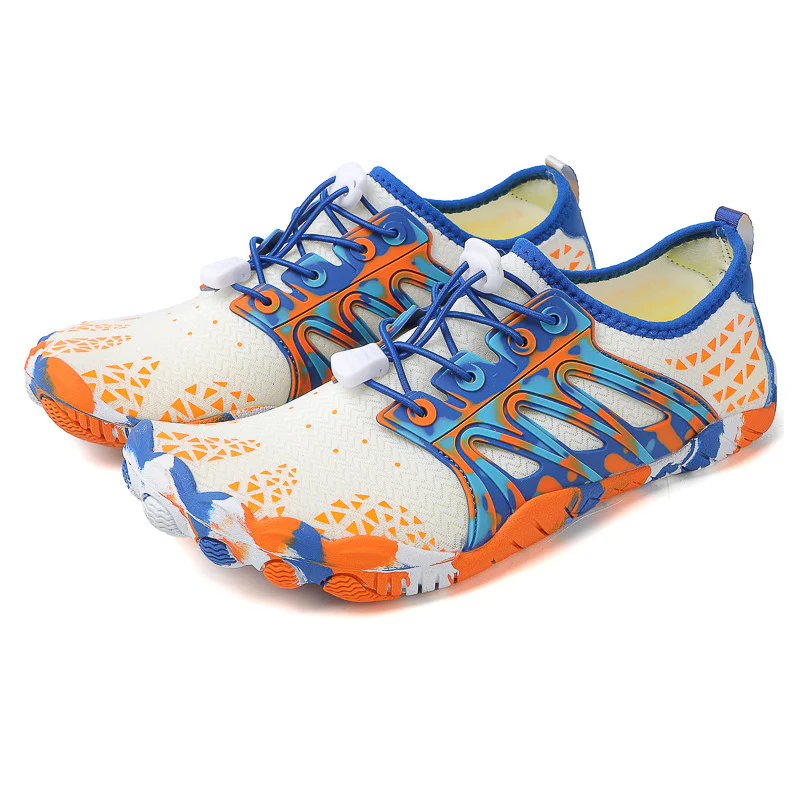 Damen Aqua-Sport-Schuhe mit innovativem Schnellschnürsystem und rutschfester Sohle Heidi Mode