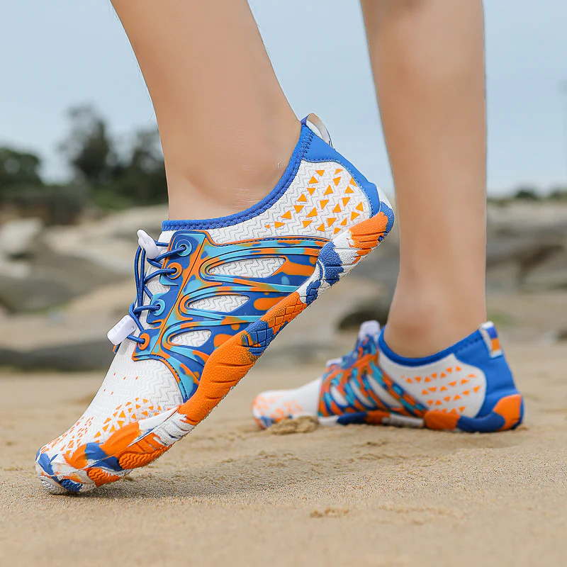 Damen Aqua-Sport-Schuhe mit innovativem Schnellschnürsystem und rutschfester Sohle Heidi Mode - Image 2