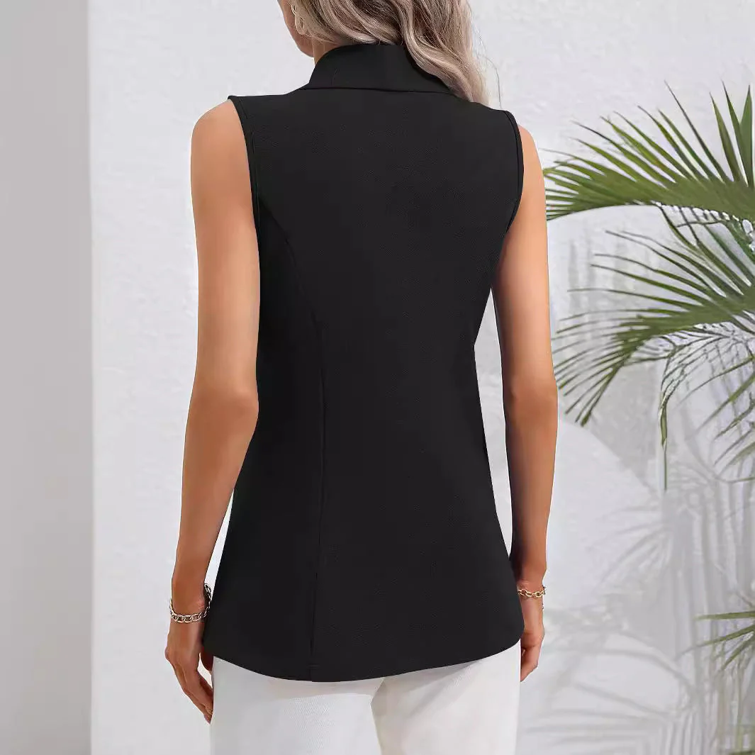 Damen Ärmelloser Blazer Heidi-Mode - Image 3