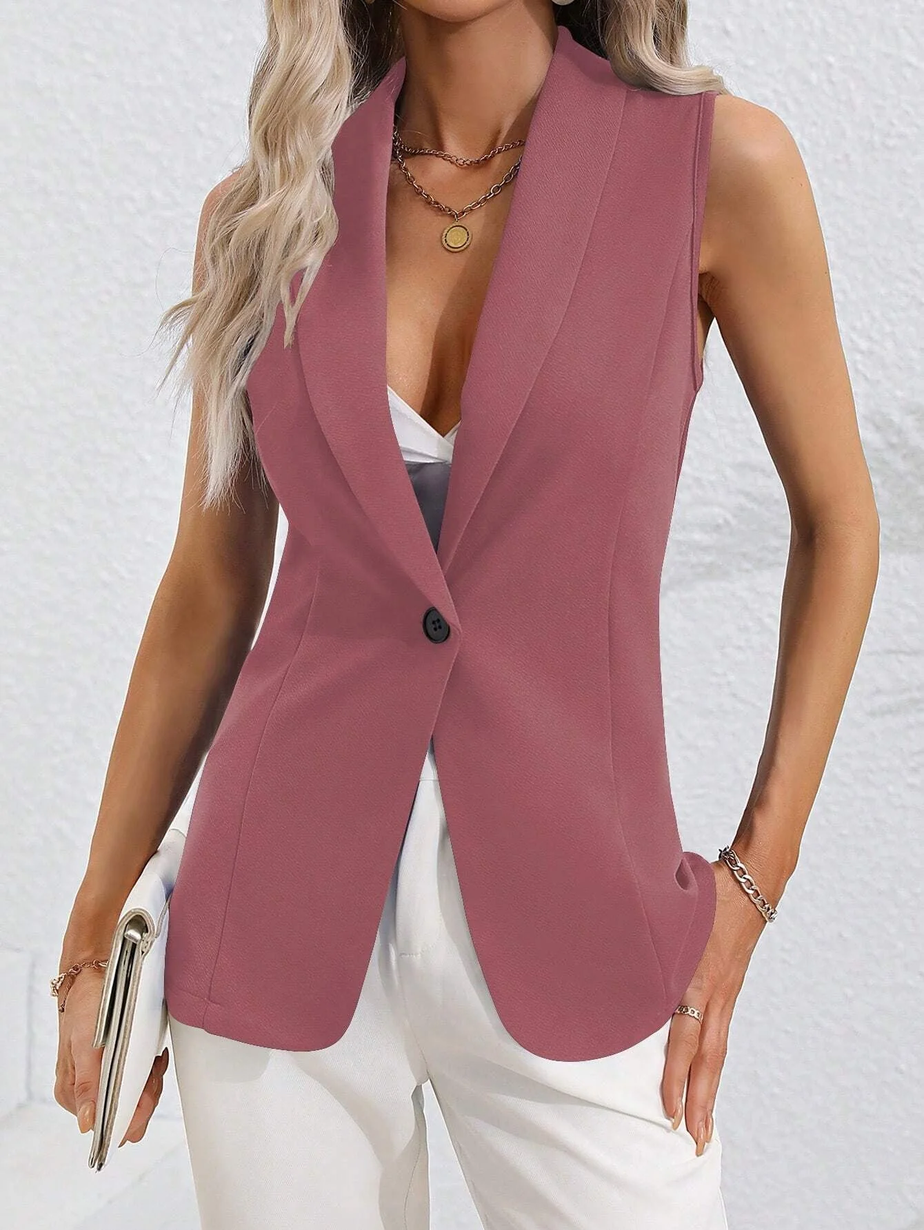 Damen Ärmelloser Blazer Heidi-Mode - Image 8