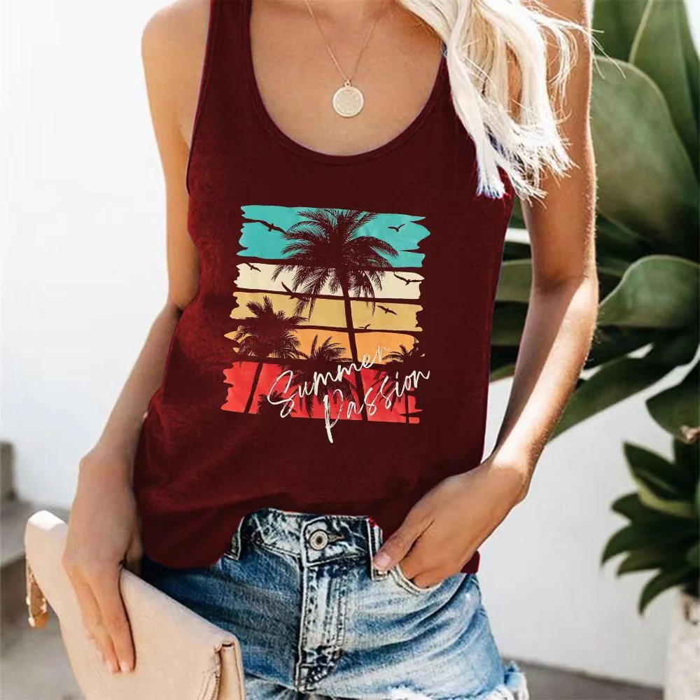 Damen Ärmelloses Freizeitshirt mit Trendigem Grafikdesign Heidi-Mode - Image 11