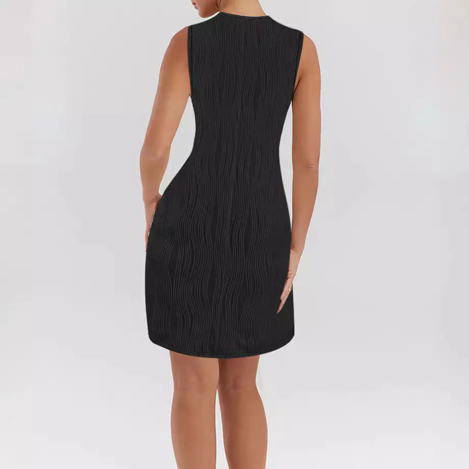 Damen Ärmelloses Sommerkleid mit Dekorativen Schleifen und Leichtem Schnitt Heidi-Mode - Image 2