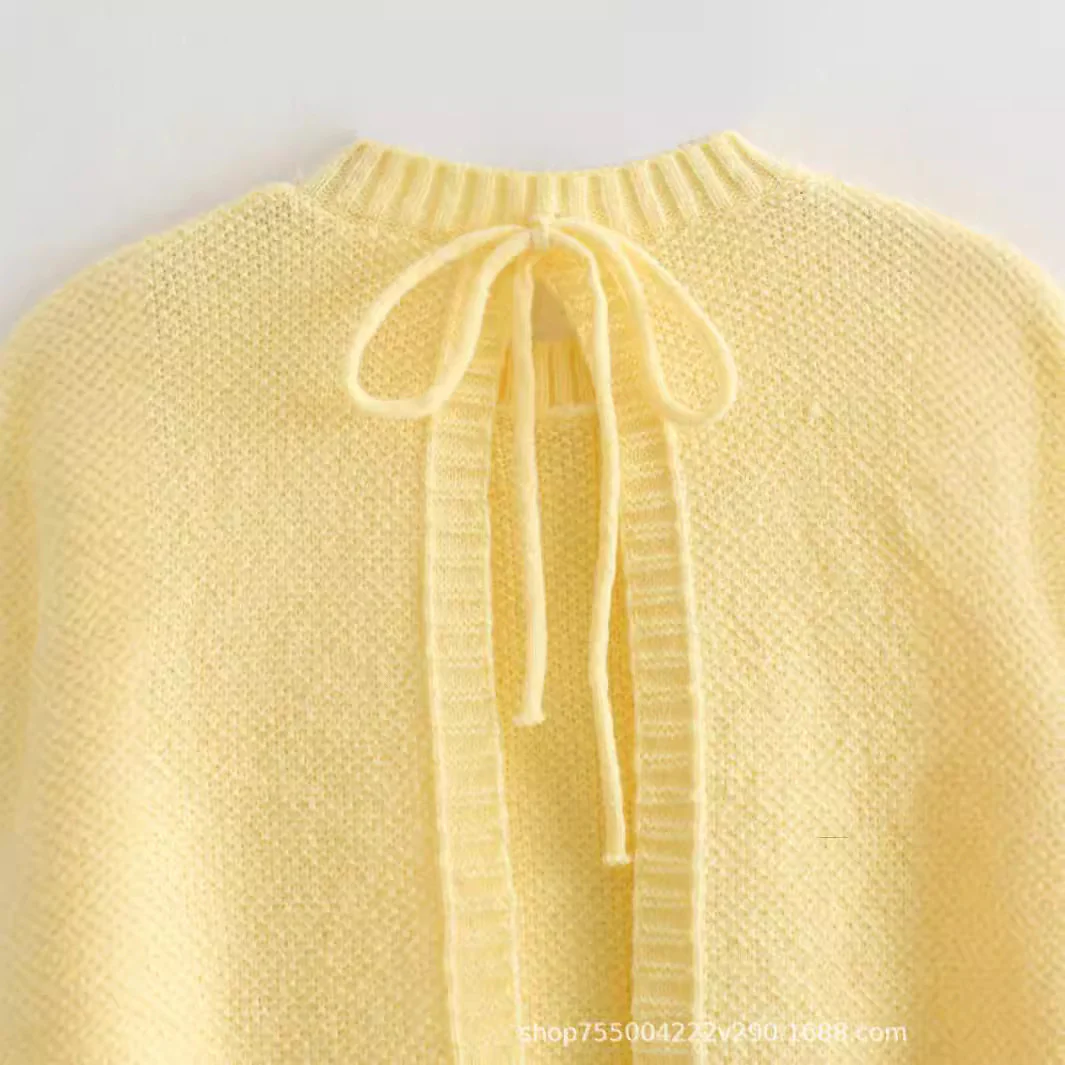 Damen ärmelloses Strickoberteil mit strukturiertem Muster Heidi-Mode - Image 3