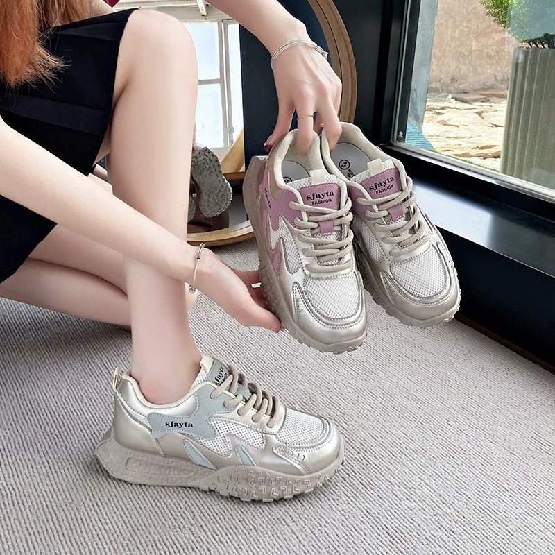 Damen Athletische Sneaker mit dämpfender Sohle und ergonomischem Design Heidi Mode - Image 6