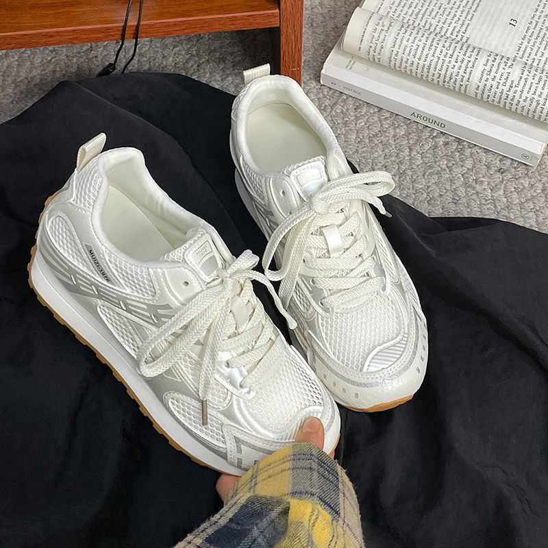Damen Athletische Sneakers mit atmungsaktiver Mesh-Oberfläche und dämpfender Sohle Heidi Mode - Image 2