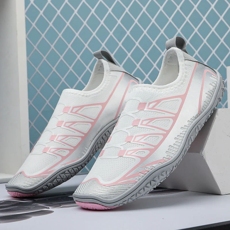 Damen Atmungsaktive Aqua-Sport-Schuhe mit flexiblem Schnellschnürsystem Heidi Mode - Image 2