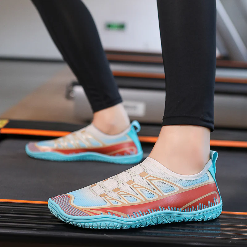 Damen Atmungsaktive Aqua-Sport-Schuhe mit flexiblem Schnellschnürsystem Heidi Mode - Image 3