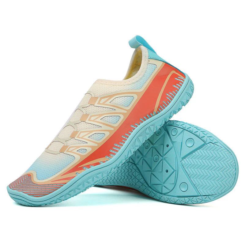 Damen Atmungsaktive Aqua-Sport-Schuhe mit flexiblem Schnellschnürsystem Heidi Mode - Image 6