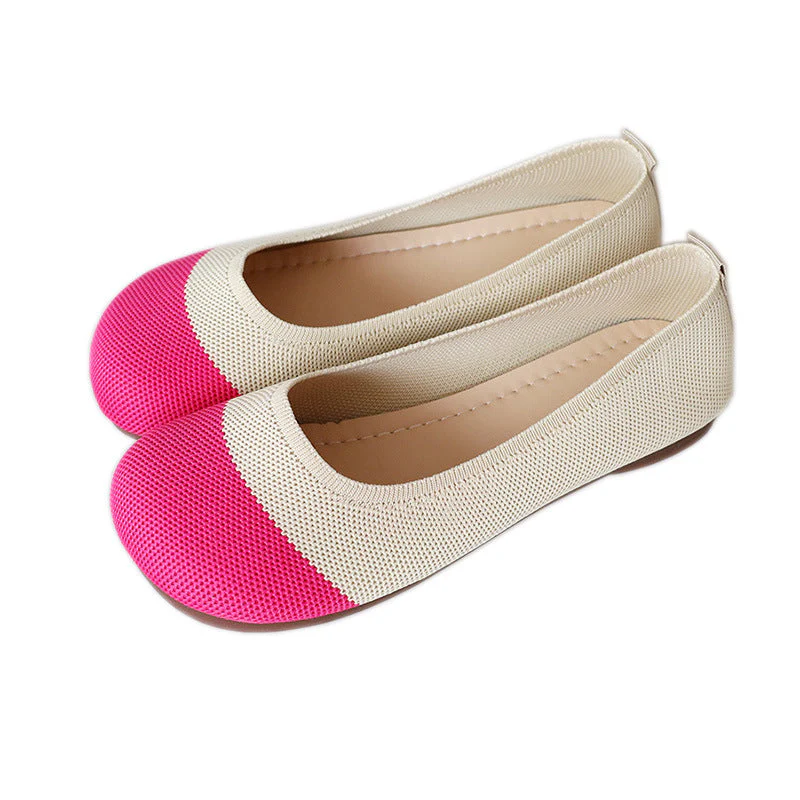 Damen Atmungsaktive Ballerinas mit Flexiblem Obermaterial Heidi-Mode - Image 4