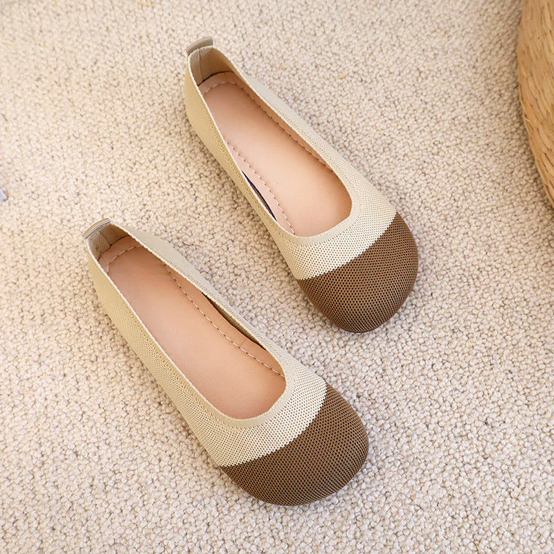 Damen Atmungsaktive Ballerinas mit Flexiblem Obermaterial Heidi-Mode - Image 8