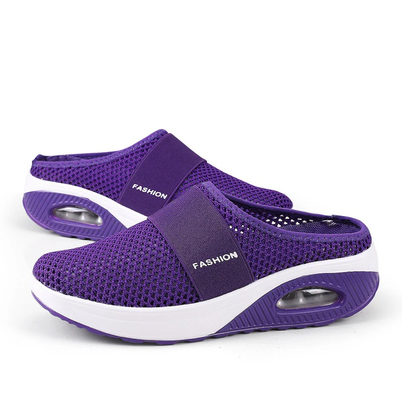 Damen Atmungsaktive Clogs mit dämpfender Sohle und flexibler Passform Heidi Mode