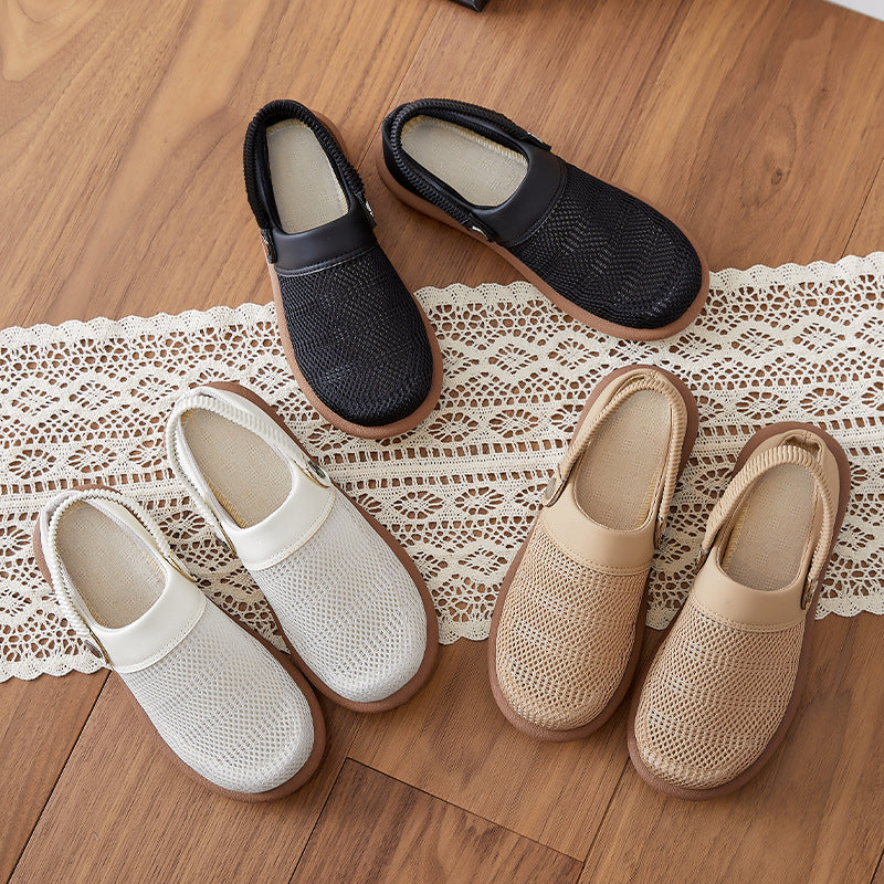 Damen Atmungsaktive Clogs mit elastischem Riemen Heidi Mode - Image 2