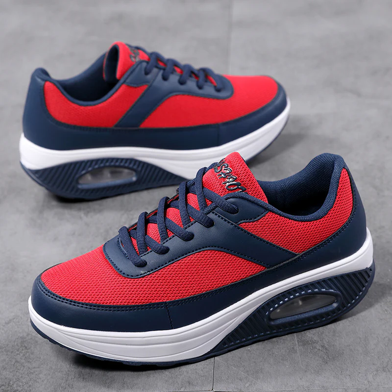 Damen Atmungsaktive Fitness-Sneaker mit dämpfendem Luftkissen Heidi Mode - Image 2