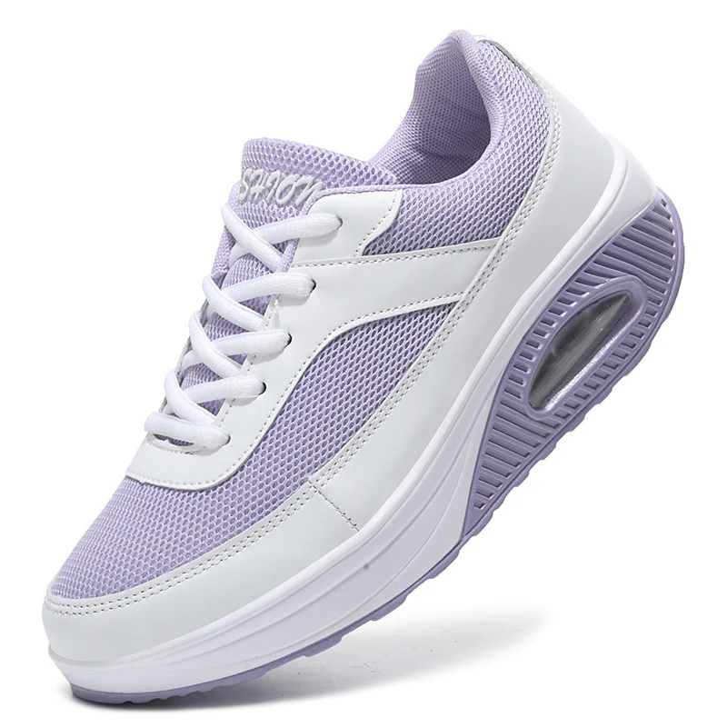 Damen Atmungsaktive Fitness-Sneaker mit dämpfendem Luftkissen Heidi Mode - Image 7