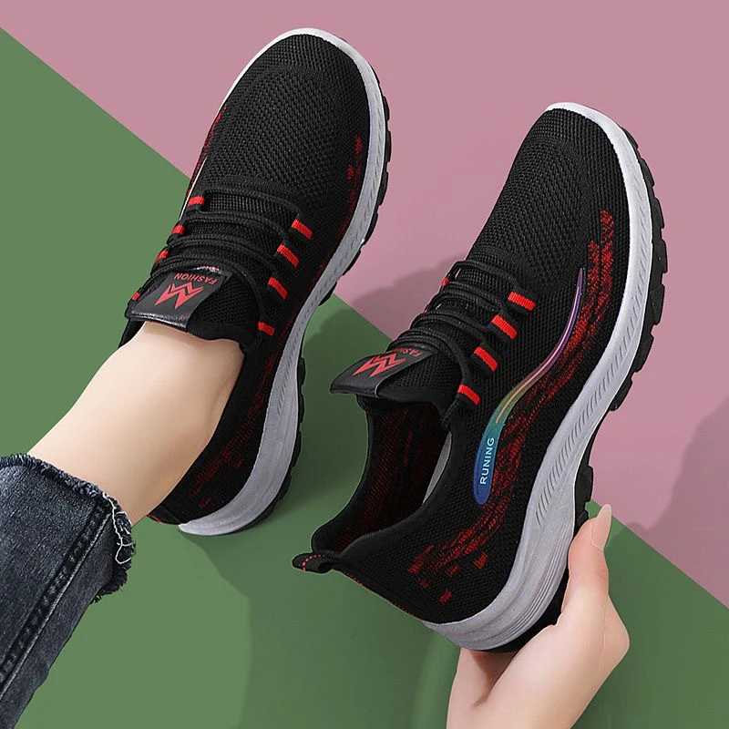 Damen Atmungsaktive Fitness-Sneaker mit rutschfester Außensohle Heidi Mode - Image 4