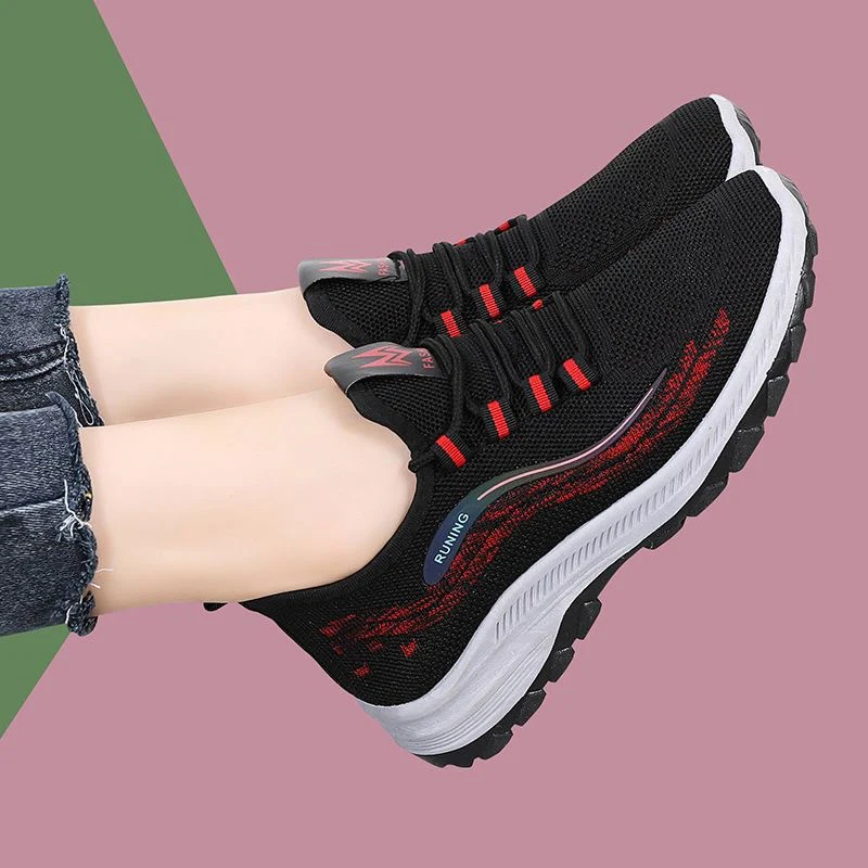 Damen Atmungsaktive Fitness-Sneaker mit rutschfester Außensohle Heidi Mode - Image 6