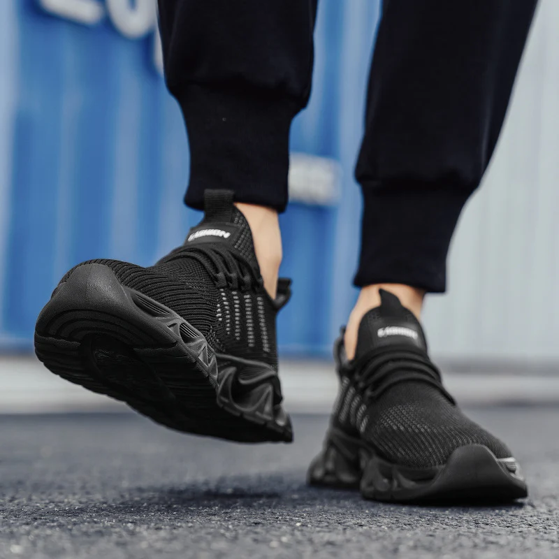Damen Atmungsaktive Fitness-Sneaker mit rutschfester Sohle und elastischem Schnürsystem Heidi Mode - Image 3