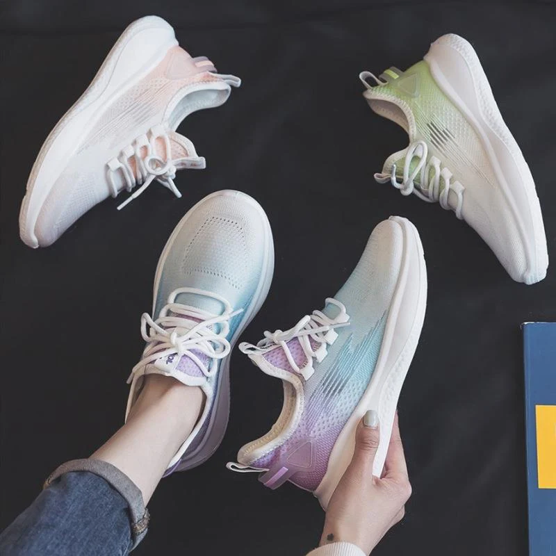 Damen Atmungsaktive Fitness Sneakers mit flexibler Laufsohle und innovativer Dämpfungstechnologie Heidi Mode