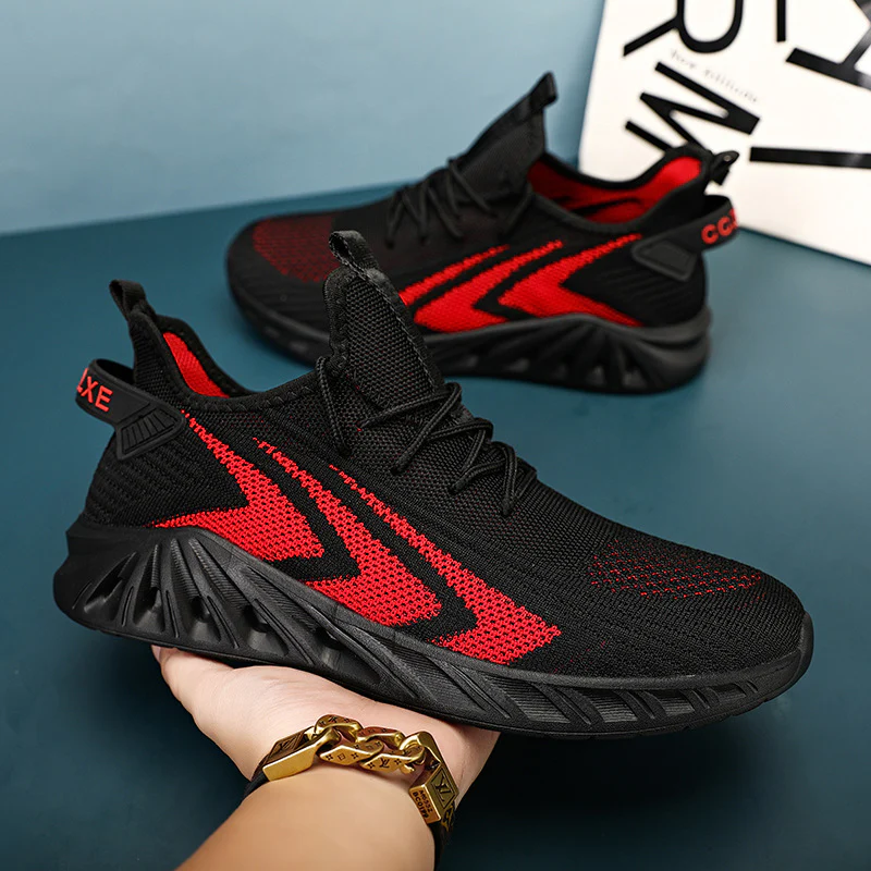 Damen Atmungsaktive Fitness Sneakers mit rutschfester Sohle Heidi Mode - Image 3