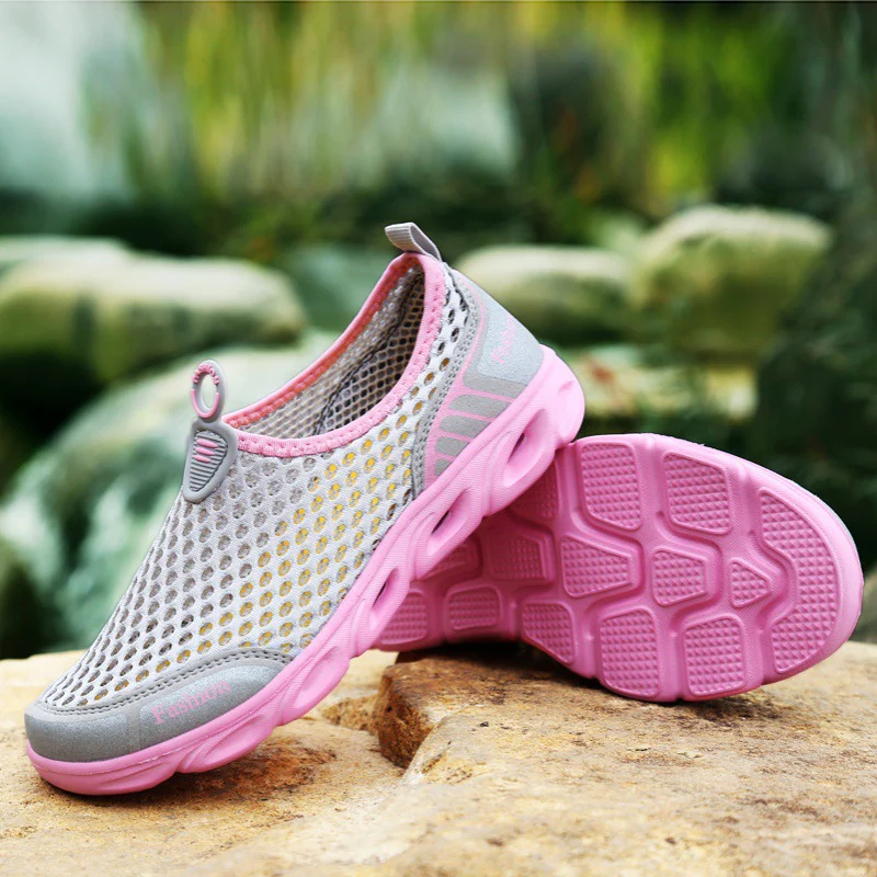 Damen Atmungsaktive Freizeit-Schuhe mit flexiblem Design Heidi Mode - Image 4