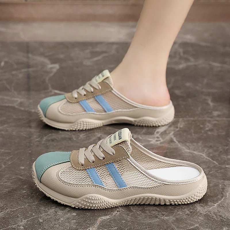 Damen Atmungsaktive Freizeit-Slipper mit rutschfester Sohle Heidi Mode - Image 4