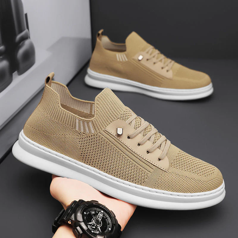 Damen Atmungsaktive Freizeit-Sneaker mit elastischer Schnürung Heidi Mode - Image 2