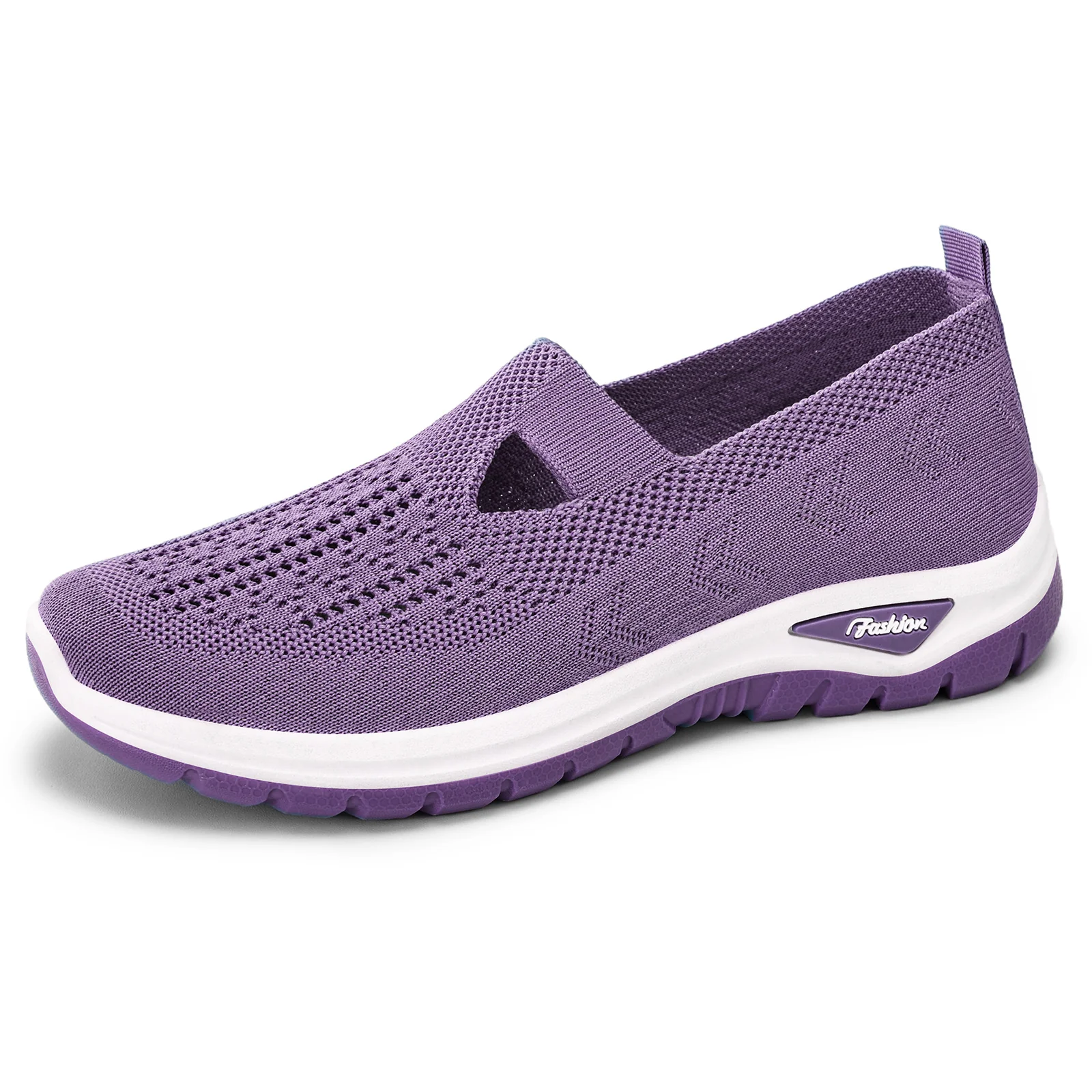 Damen Atmungsaktive Freizeit-Sneaker mit flexiblem Einstieg und rutschfester Sohle Heidi Mode - Image 10