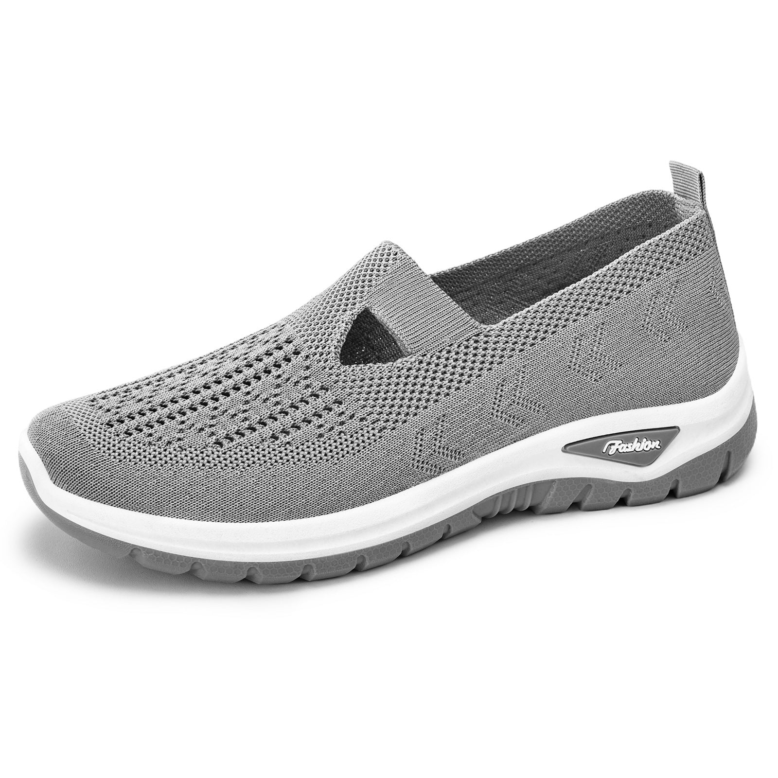 Damen Atmungsaktive Freizeit-Sneaker mit flexiblem Einstieg und rutschfester Sohle Heidi Mode - Image 7
