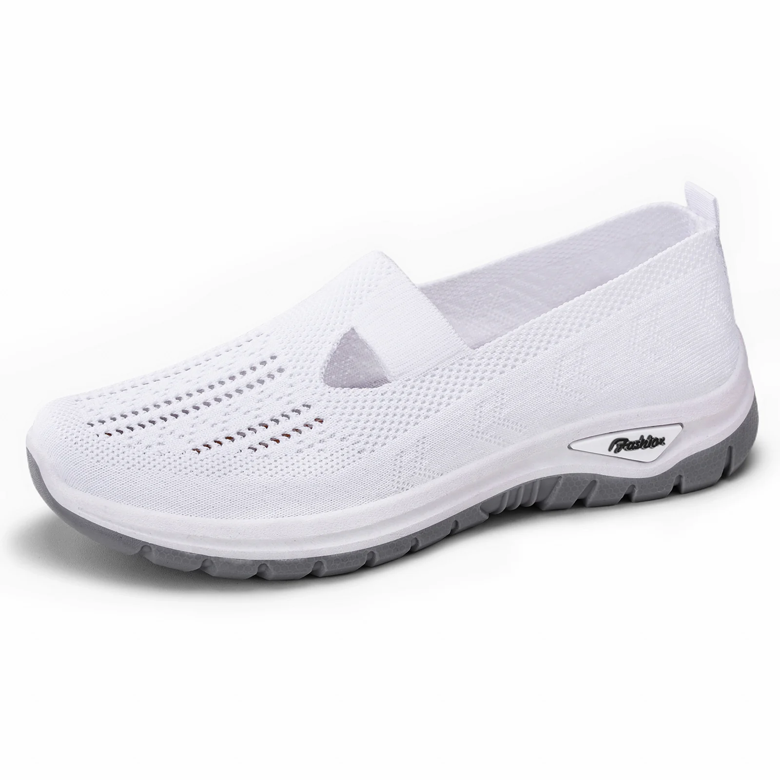 Damen Atmungsaktive Freizeit-Sneaker mit flexiblem Einstieg und rutschfester Sohle Heidi Mode - Image 9